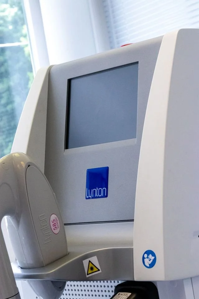 The Lynton laser and light system used at LUMOS Clinic, Basingstoke